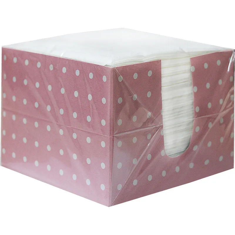 Салфетки 1сл 100л/уп белые в коробке 213771