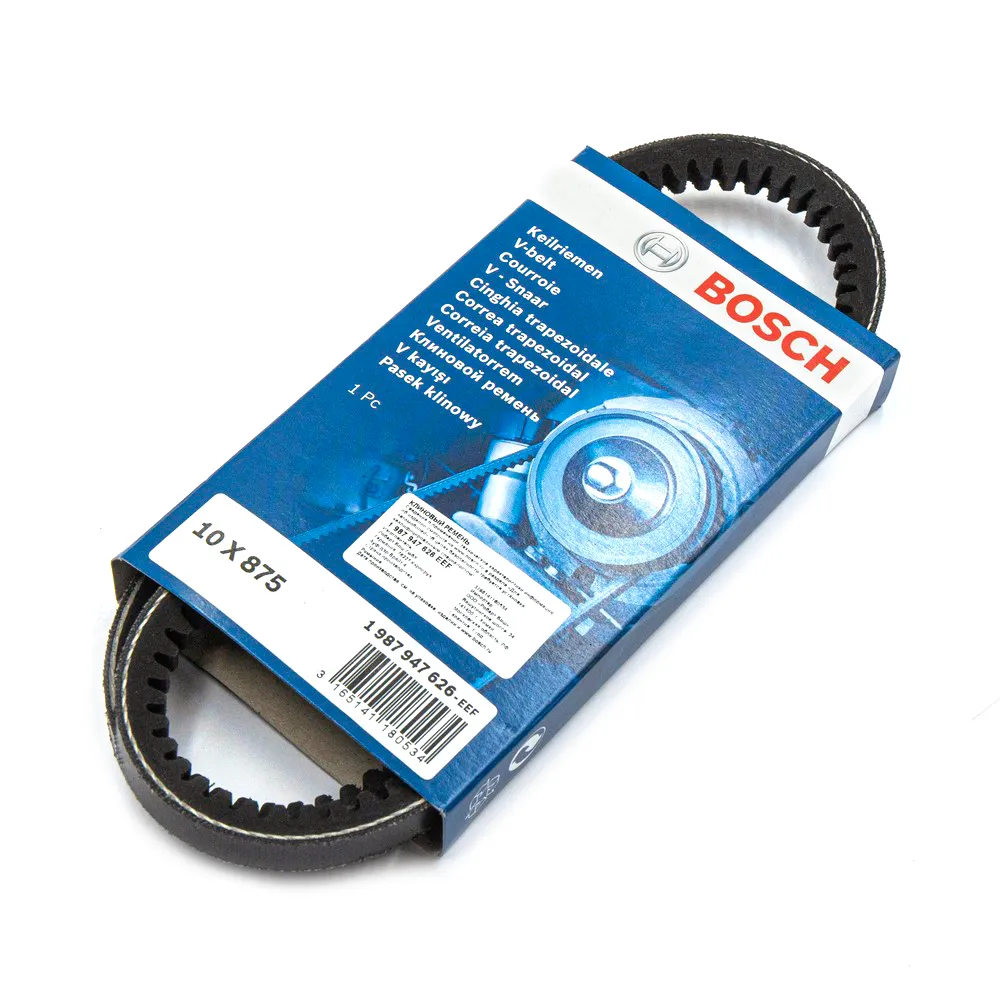 Ремень клиновый 10x875 BOSCH 1 987 947 626
