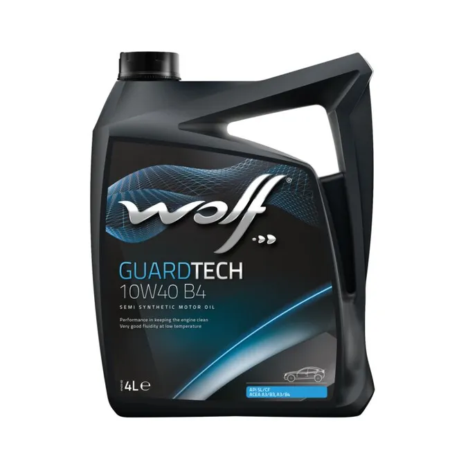 Масло моторное Wolf GUARDTECH 10W-40 полусинтетическое 4 л 8303814
