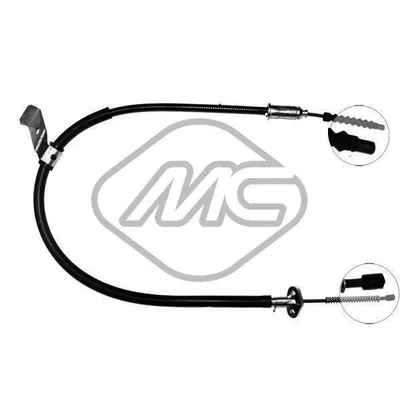 Трос ручника NIS MICRA N10-N12 SX-LH Metalcaucho 82299