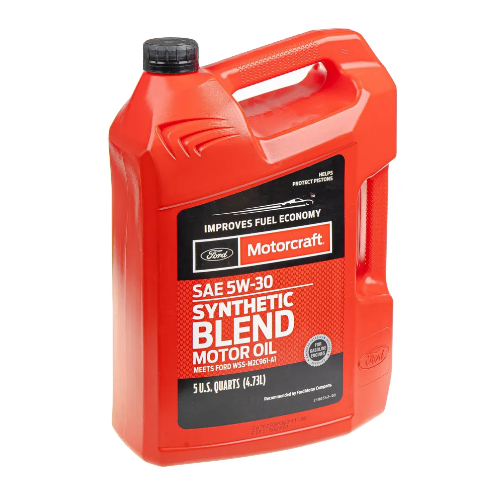 Масло моторное MOTORCRAFT Premium Synthetic Blend 5W-30 полусинтетическое 4,73 л XO-5W30-5Q3SP