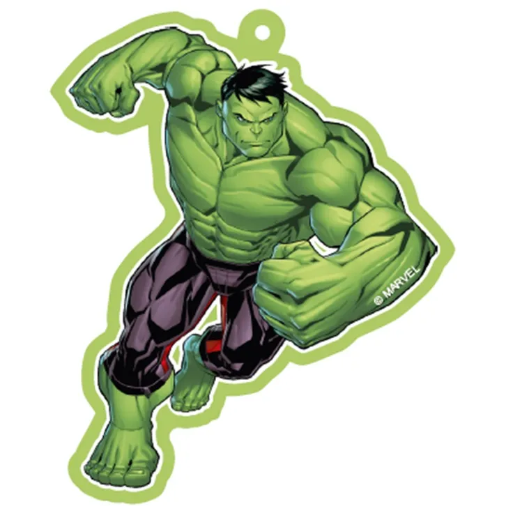 Ароматизатор подвесной картонный Marvel Халк Яблоко Freshco AR1MV002