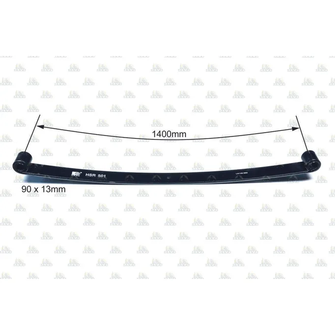 Рессора лист rear, коренной, ZEVS HSR 501