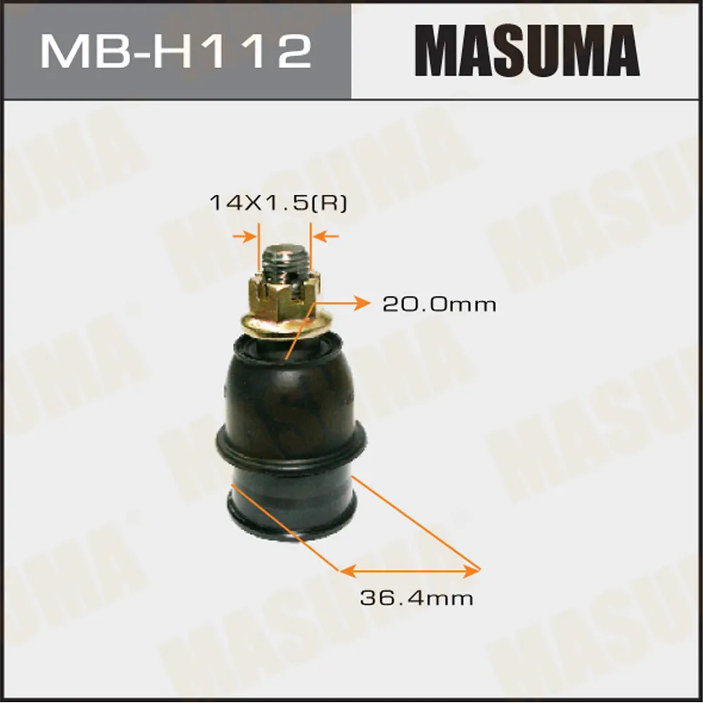 Опора шаровая HONDA CITY MASUMA MB-H112