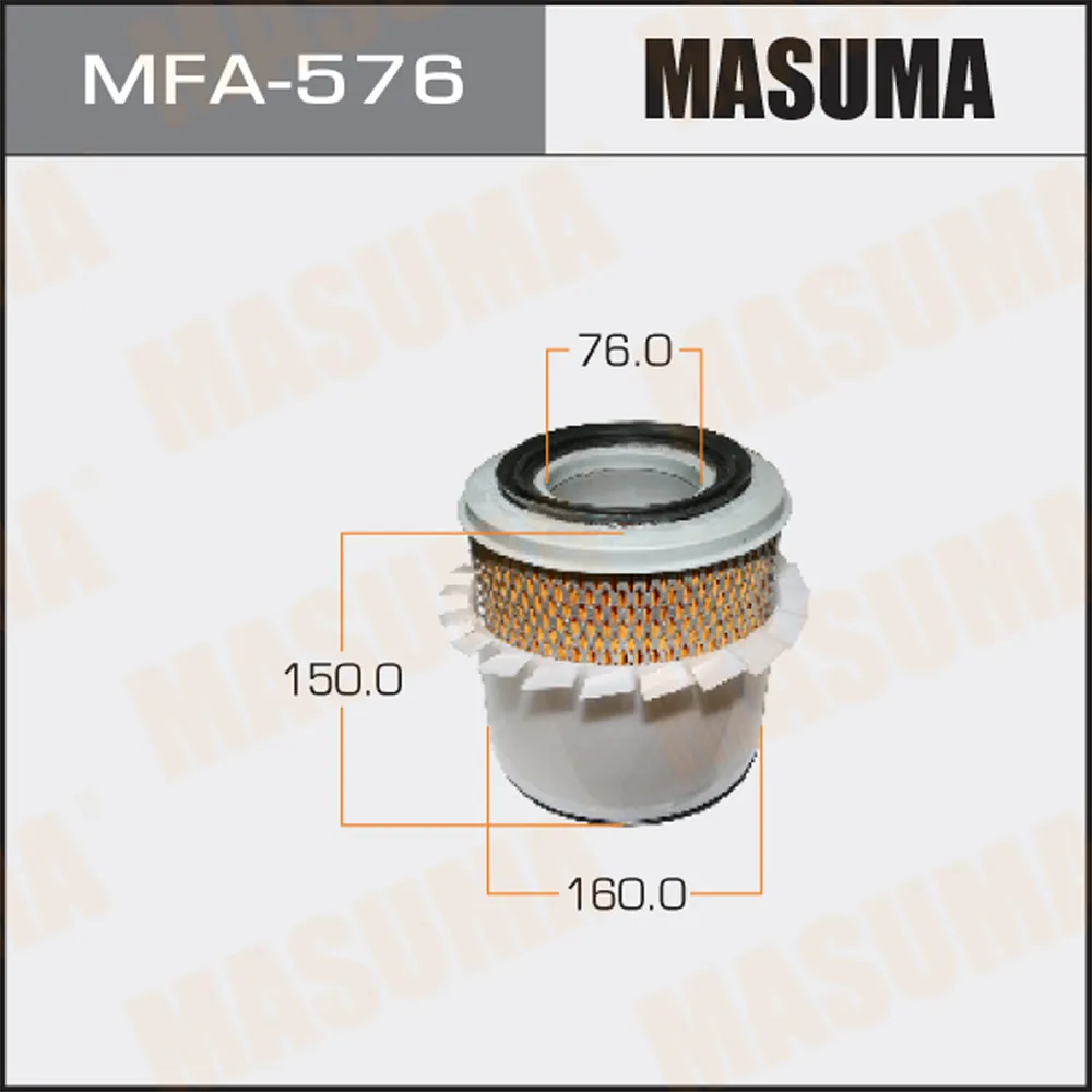 Фильтр воздушный MASUMA MFA-576