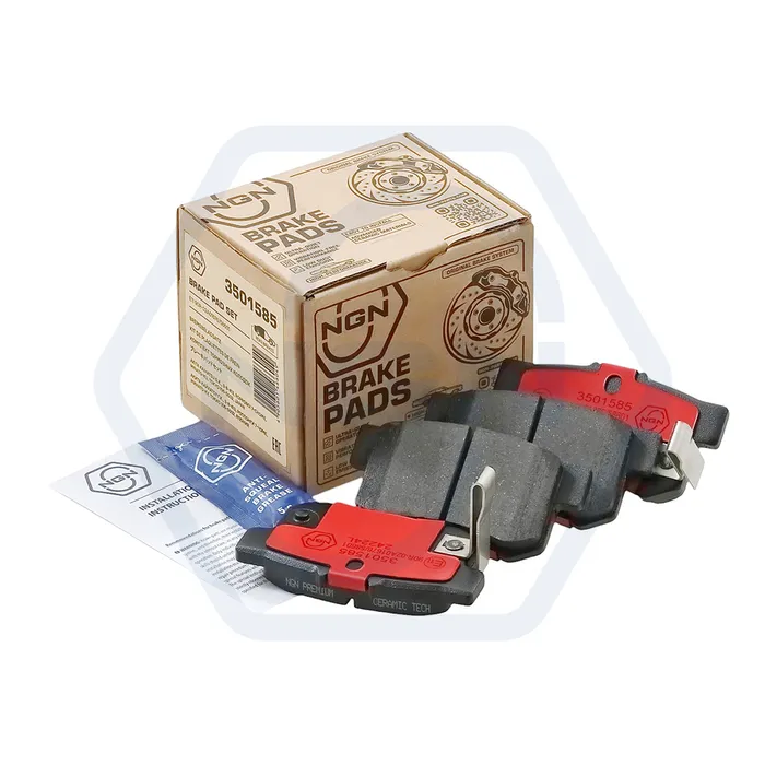 Колодки тормозные керамические, задние HONDA Accord >03/Civic 01-05/Legend >96/Prelude 92 NGN 3501585