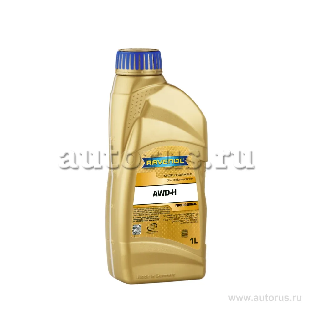 Трансмиссионное масло RAVENOL AWD-H Fluid (1л) 1211140-001 (4014835855786)