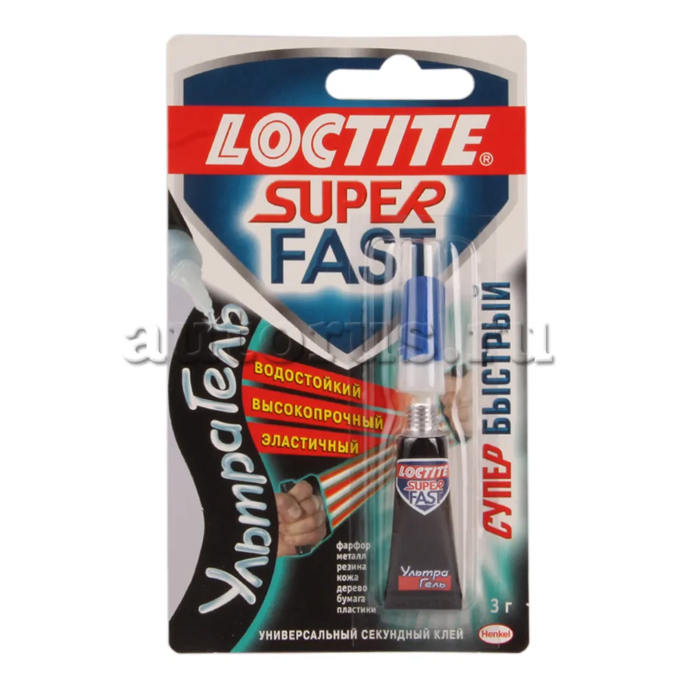 Клей Loctite Super Fast гель 3 гр