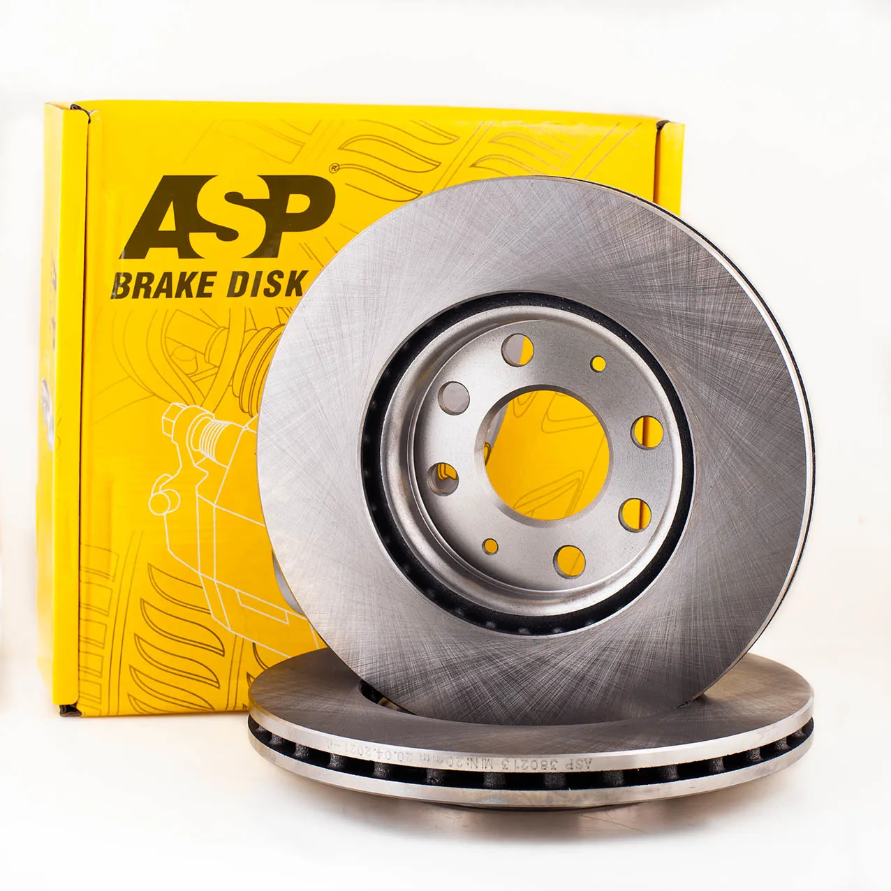 Диск тормозной передний OPEL CORSA D /D=257MM ASP 380213