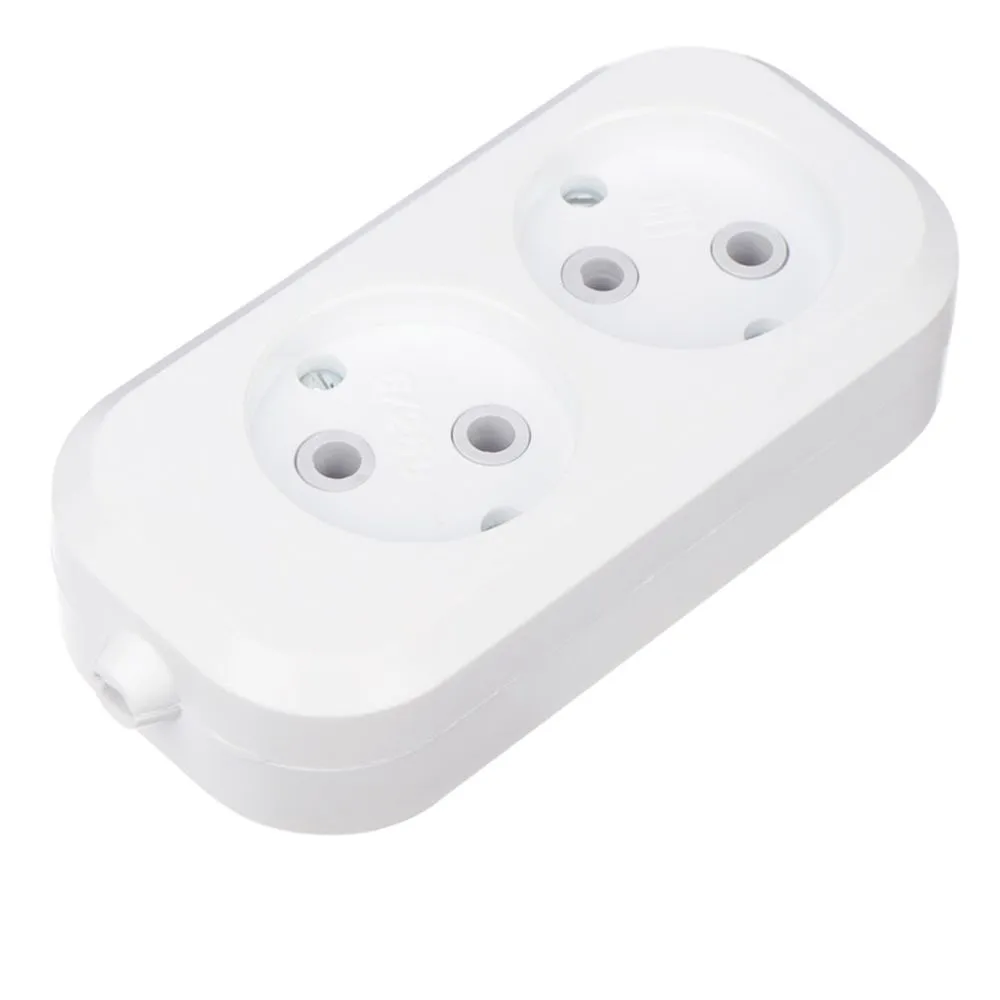 Колодка 2 гнезда без заземления REXANT REXANT 118701