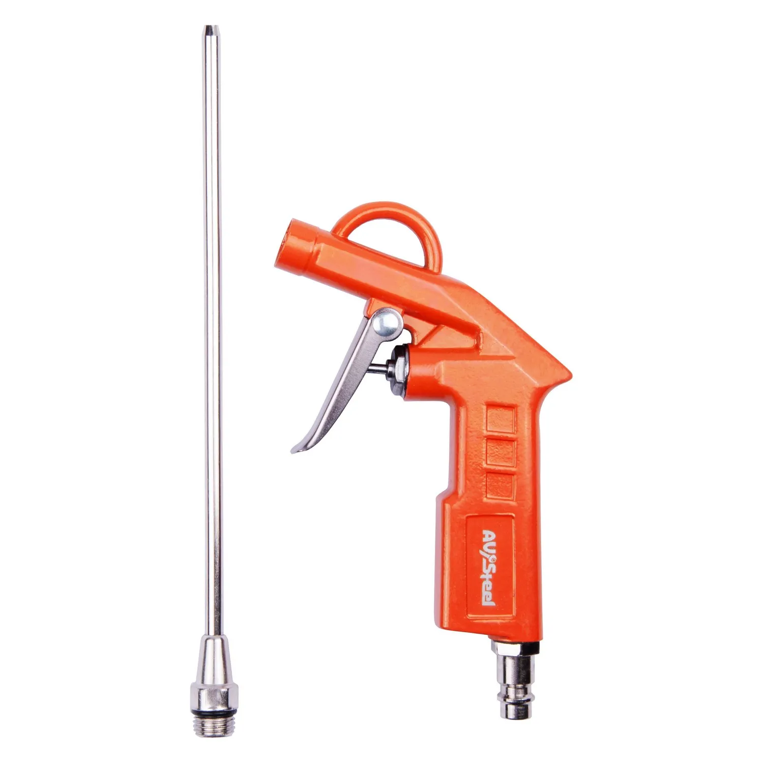 Пистолет продувочный 200мм цельнометаллический AVSTEEL AV-700408