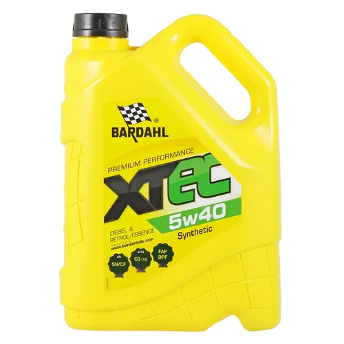 Масло моторное Bardahl XTEC 5W-40 C3 синтетическое 5 л 36343