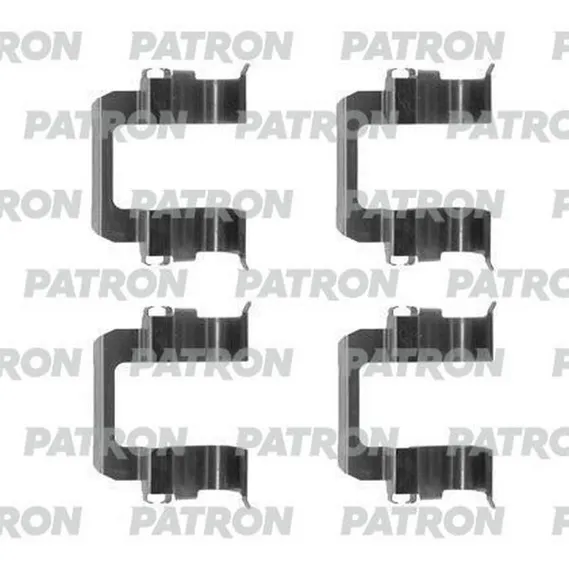 Комплект монтажный тормозных колодок дисковых CITROEN: ZX BREAK 93-98, ZX 92-97, 91-97, PATRON PSRK1190