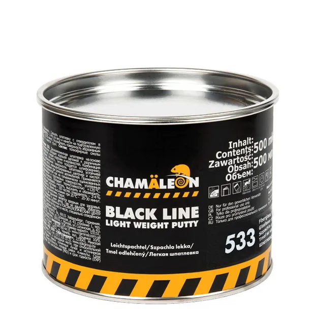 Шпатлевка легкая со стекловолокном Black Line (вкл.отвердитель) Chamaleon 15334