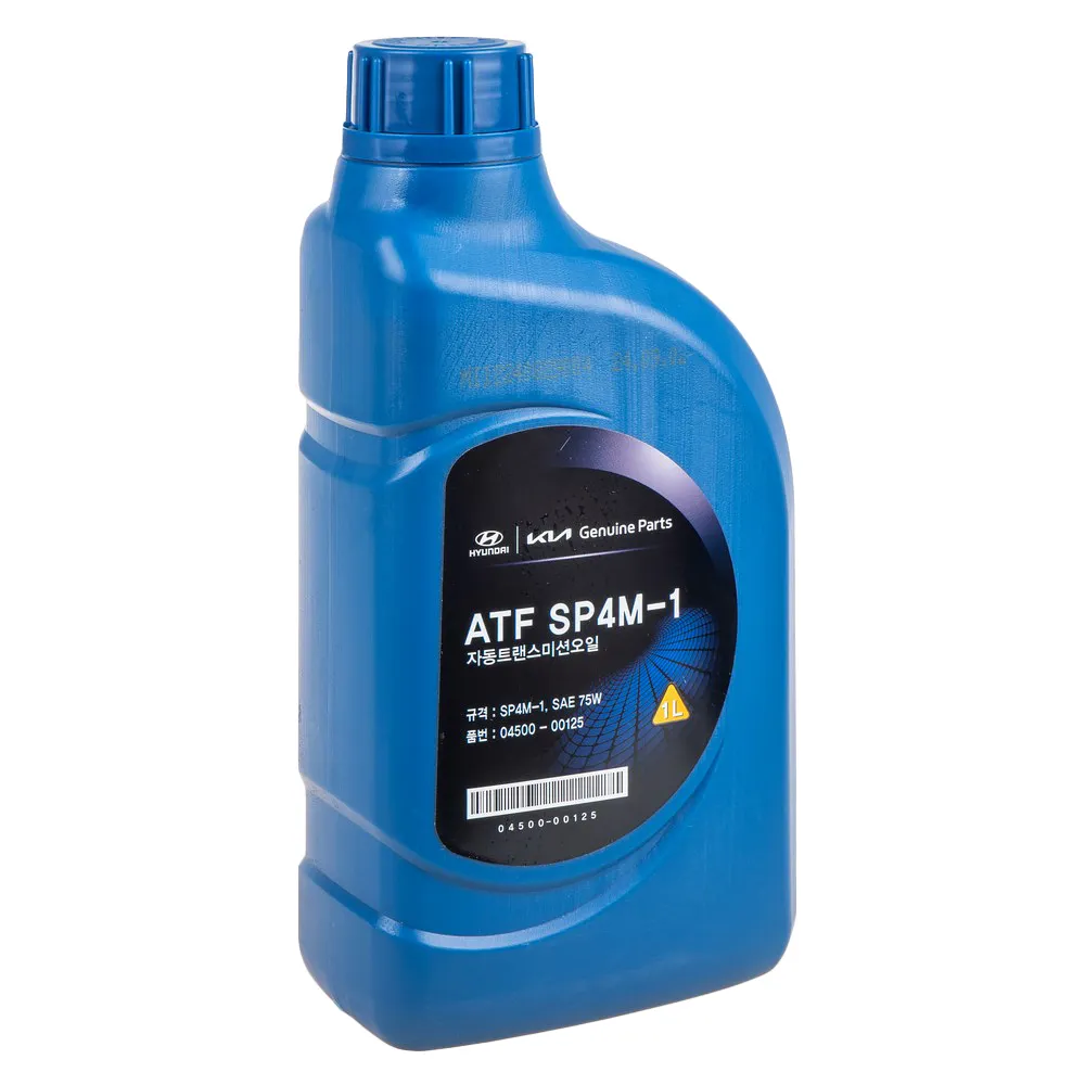 Масло трансмиссионное HYUNDAI/KIA ATF SP4M-1 75W минеральное 1 л 0450000125