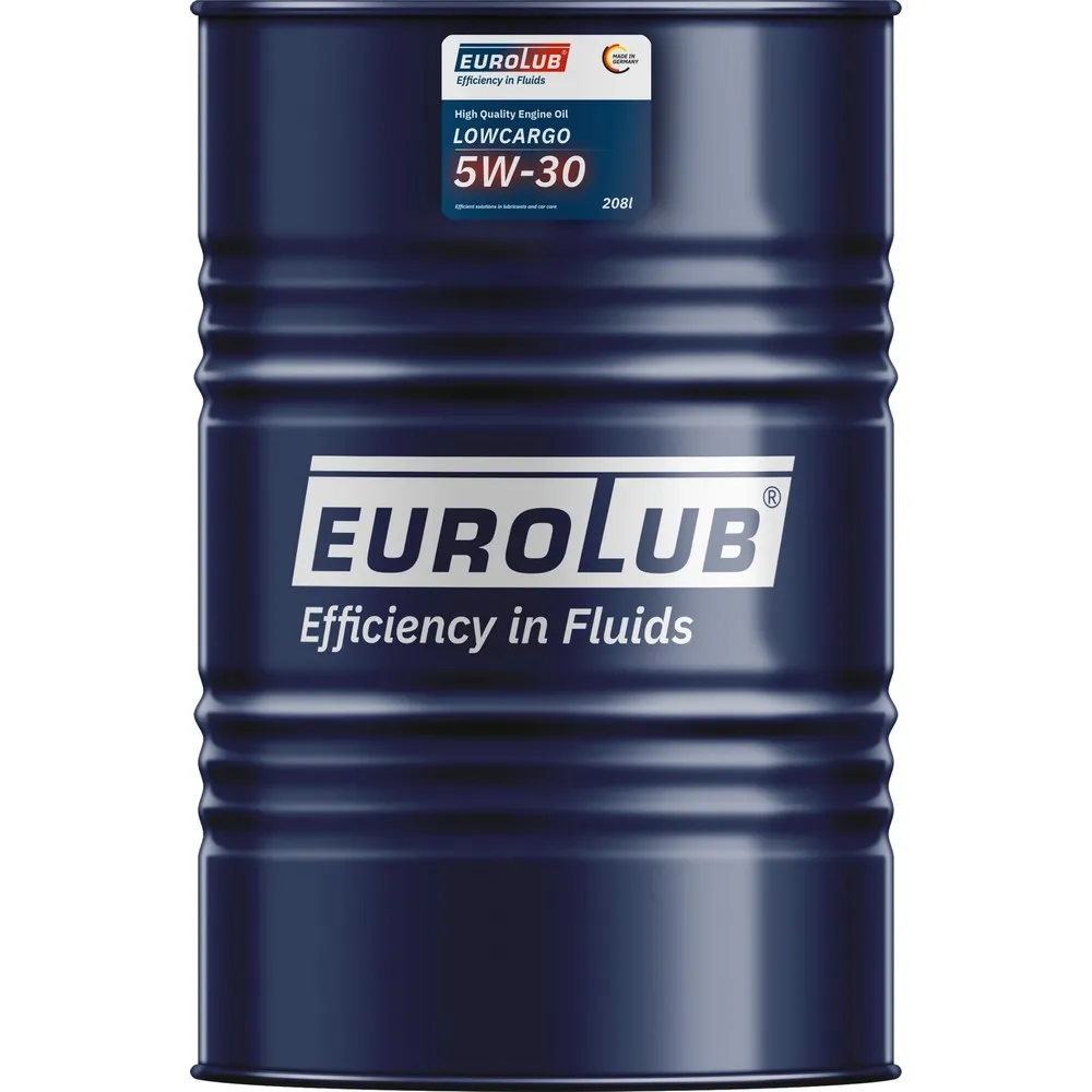 Масло моторное EUROLUB LOWCARGO 5W30 синт. бочка 208л, Euro 5,6, EUROLUB 232208