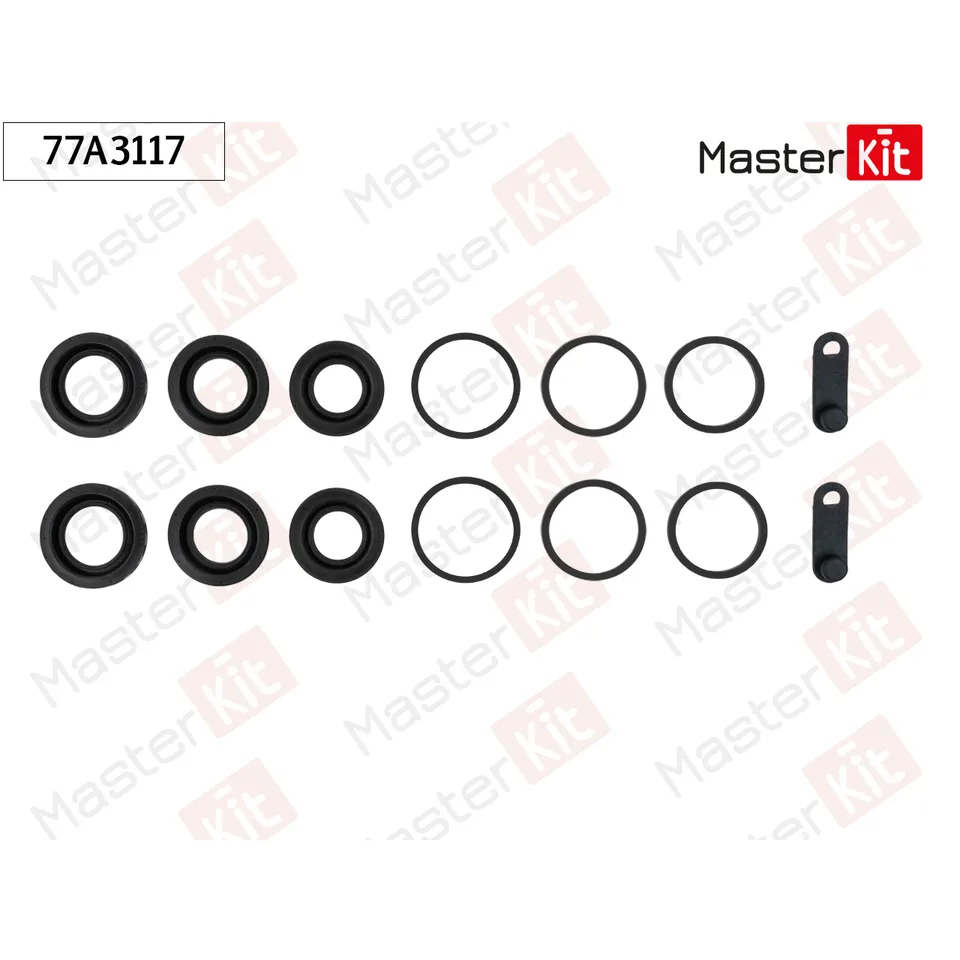 Ремкомплект тормозного суппорта Audi A6 (4G2, 4GC, C7) 2010 - 2018 MASTERKIT 77A3117