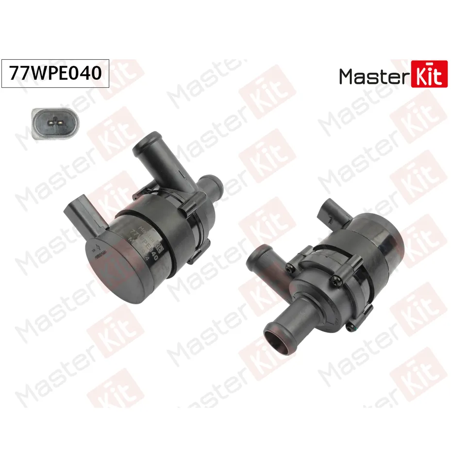 Насос водяной электрический Audi A6 (4B2, C5)/A8 (4E2, 4E8) 1997 - 2010 MASTERKIT 77WPE040