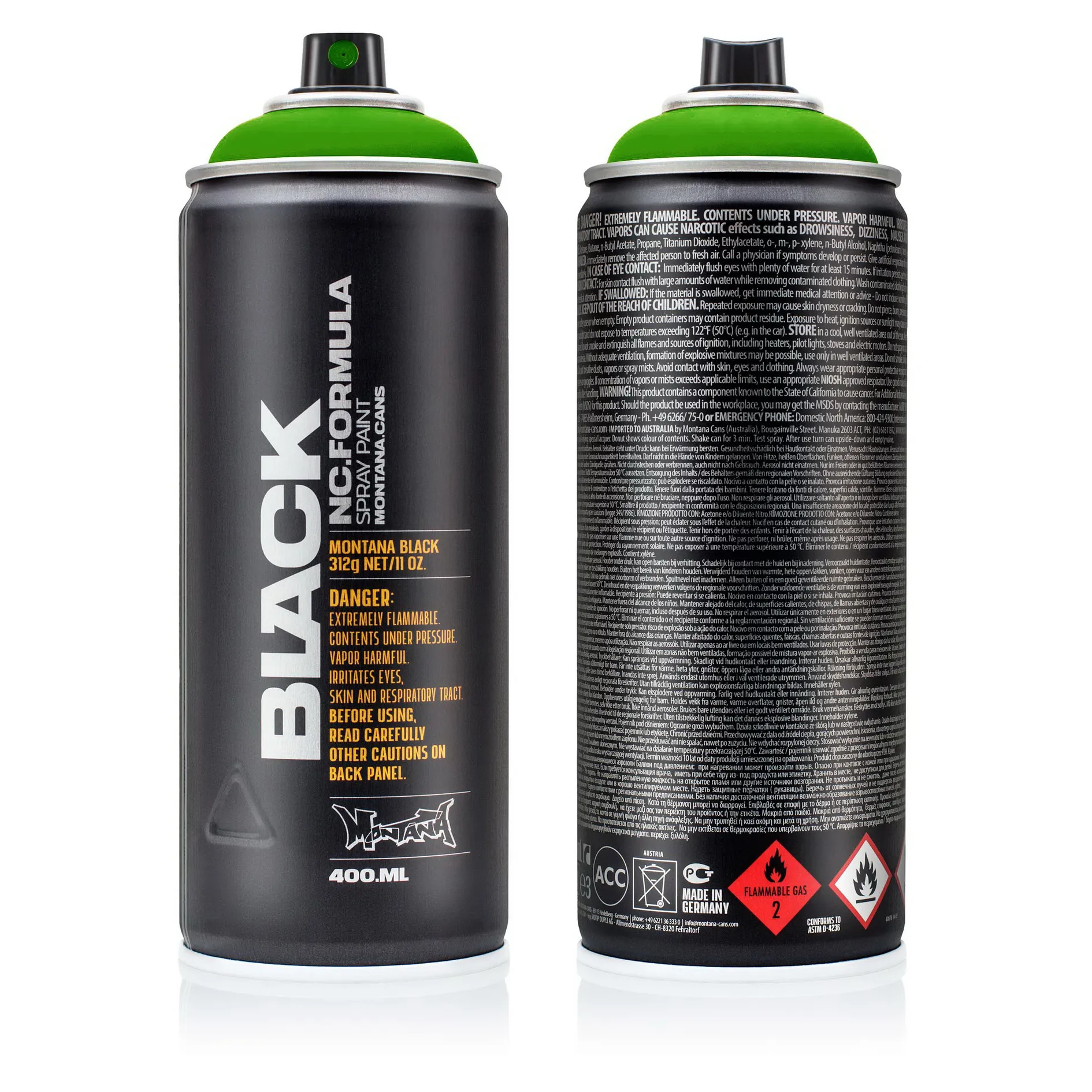 Краска BLACK вудсток MONTANA CANS 6090 BLK