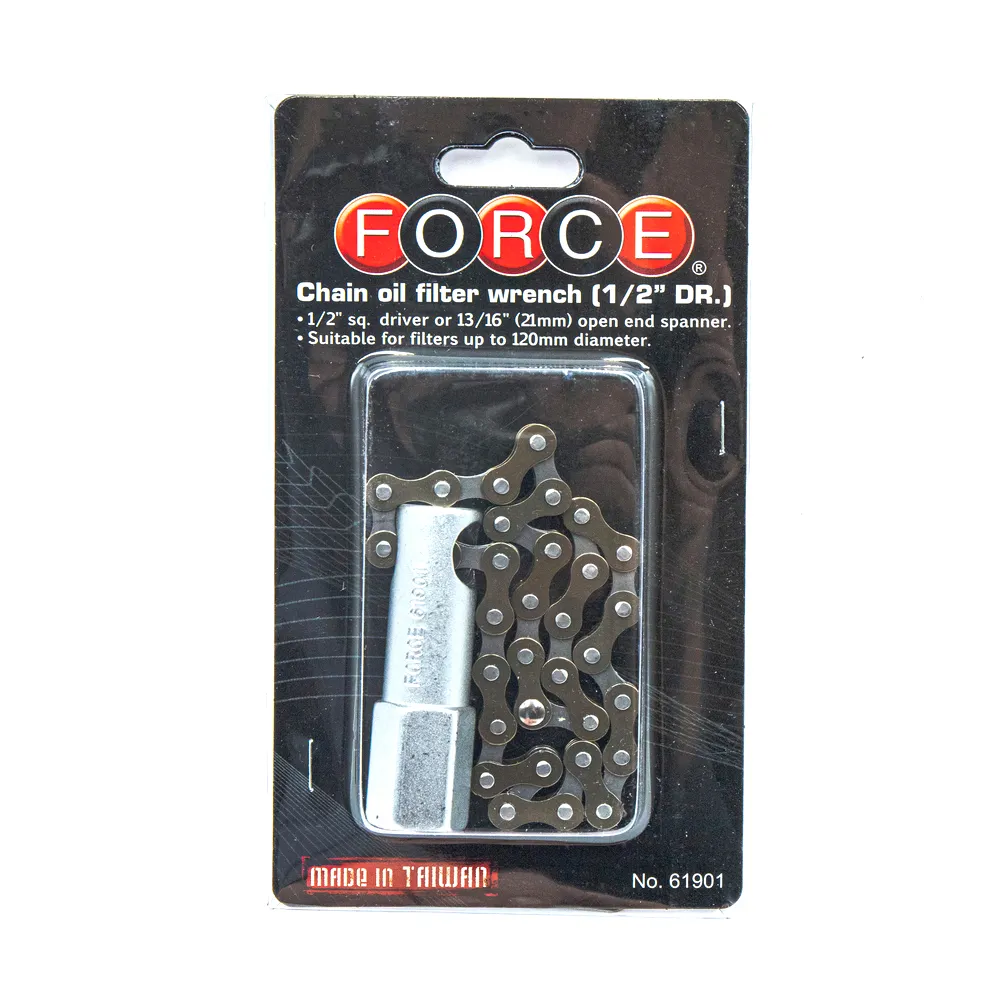 Фильтросъемник цепной до 120 мм под вороток 1/2DR FORCE 61901