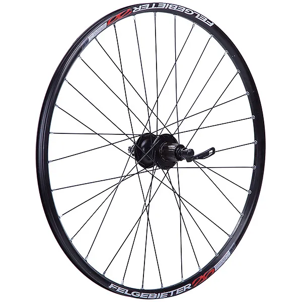 Колесо 26 зад, двустенный пистонированный алюм.обод 32 отв., втулка Shimano HB-M525DEOR алюм под ди Felgebieter Х95056