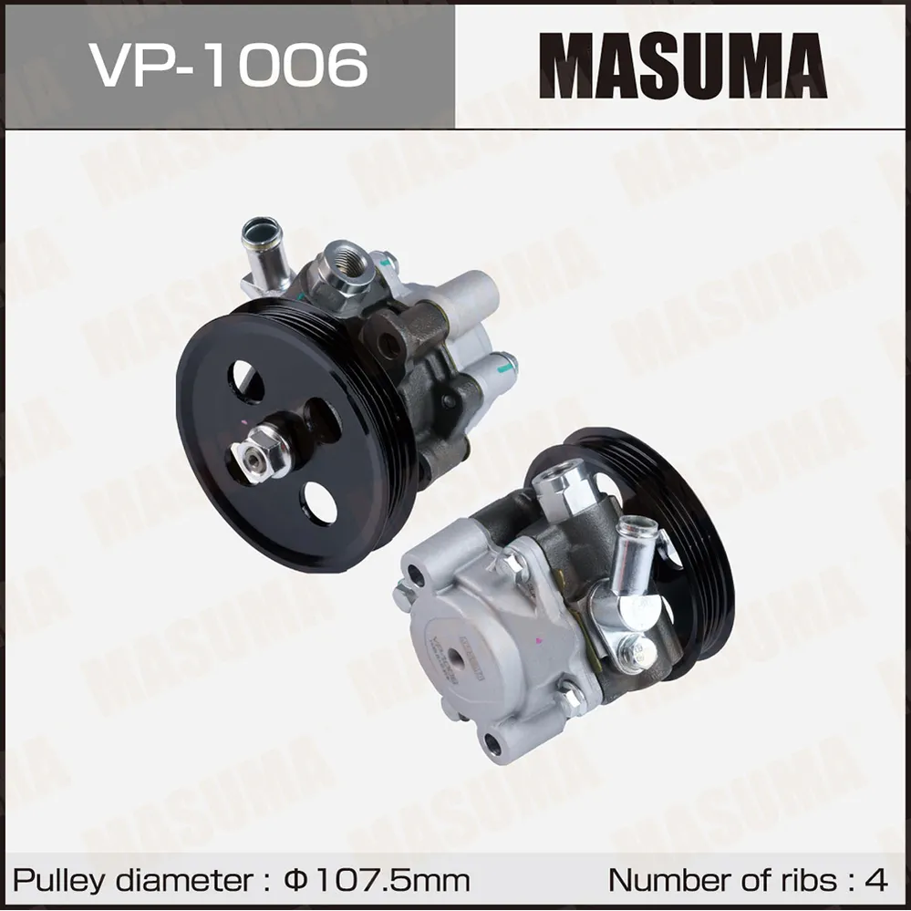 Насос гидроусилителя руля (ГУР) MASUMA VP1006