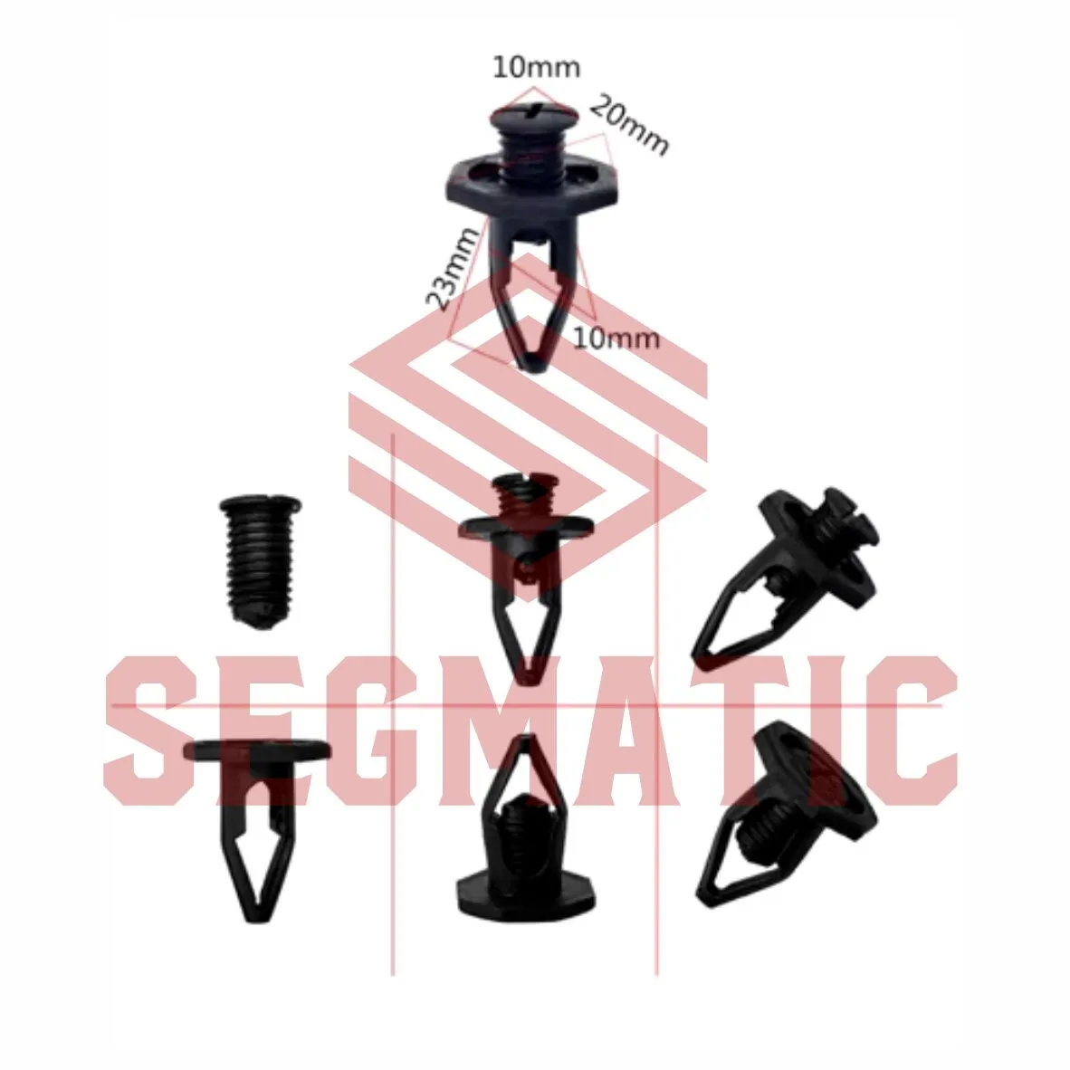 Клипса пластмассовая HONDA SEGMATIC SG70203374
