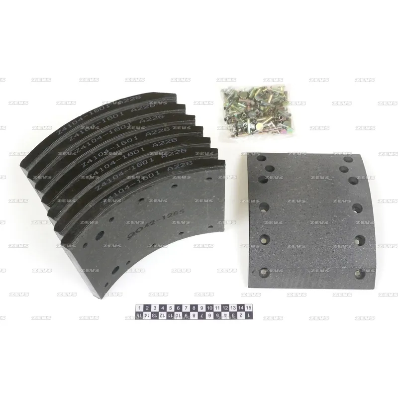 Тормозные накладки ZEVS Z4104-1601