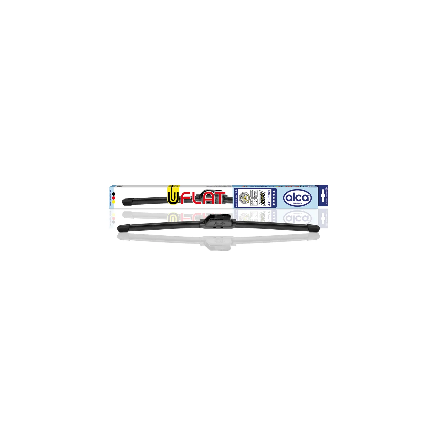 Щетка стеклоочистителя AL-170190 U-FLAT 480мм (19) бескаркасная 1 50 ALCA AL170190