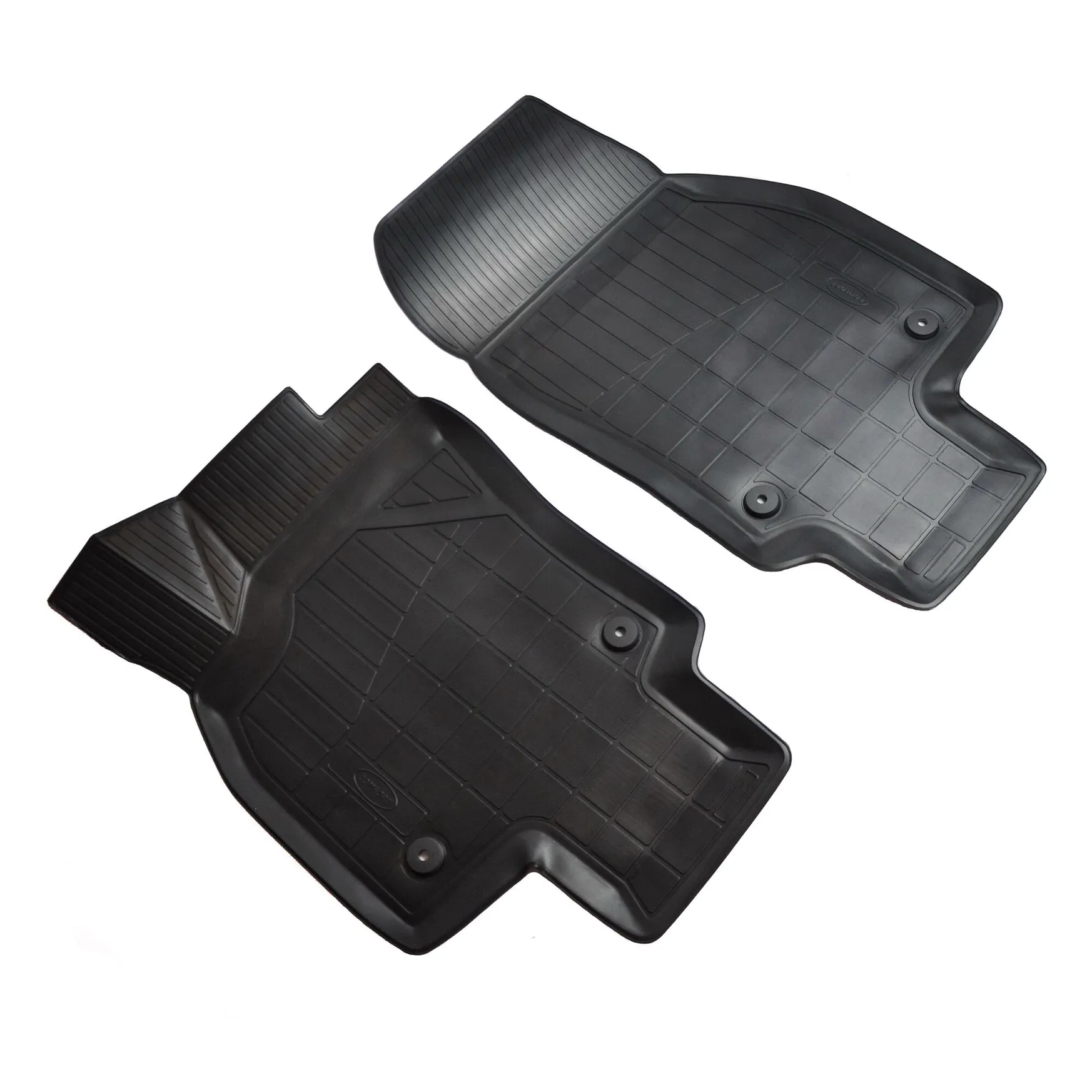 Коврики в салон передние 2шт полиуретан с крепежом Opel Astra H седан 2007-2014 COMFORT 3702502plc