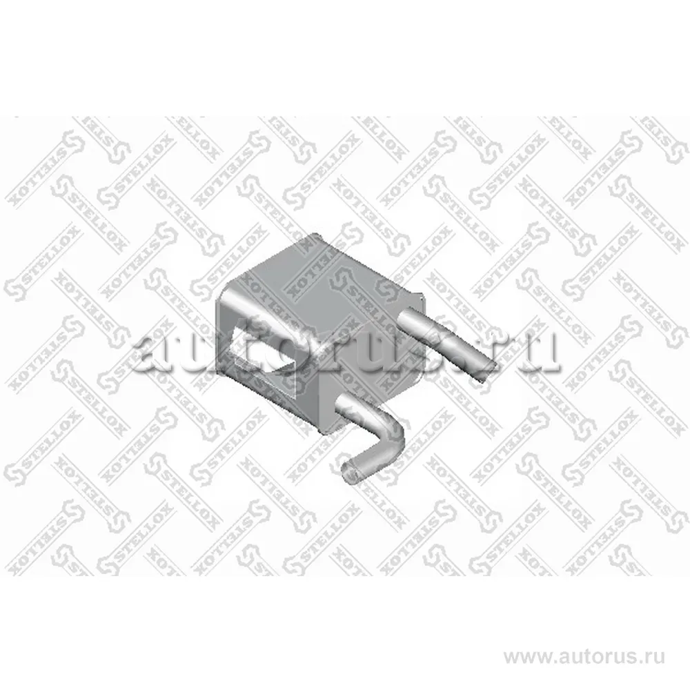 Резонатор(бочка) глушителя прямоугольный MB Atego 712-1517 OM904LA STELLOX 82-03047-SX