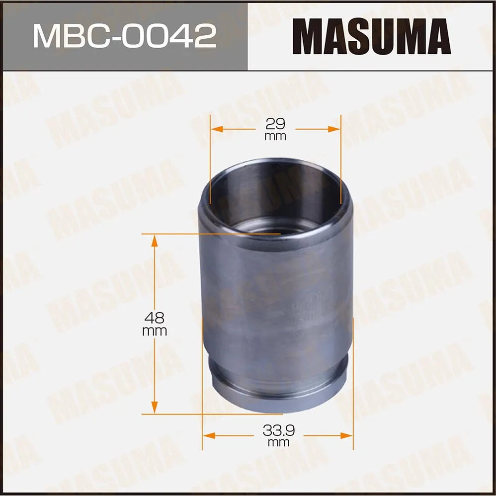 Поршень тормозного суппорта NISSAN 100NX MASUMA MBC-0042