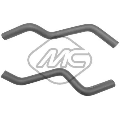 Патрубок отопления FORD KA 10/02- Metalcaucho 09289