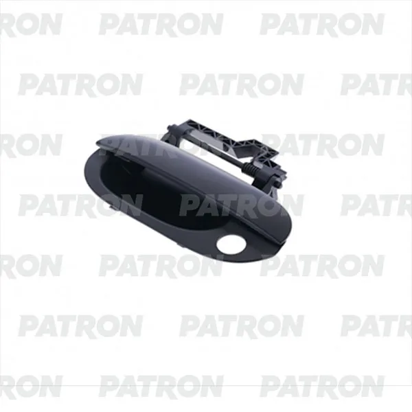 Ручка двери наружн передн лев BMW 7 Series E38 95-01 (черн) PATRON P20-0146L