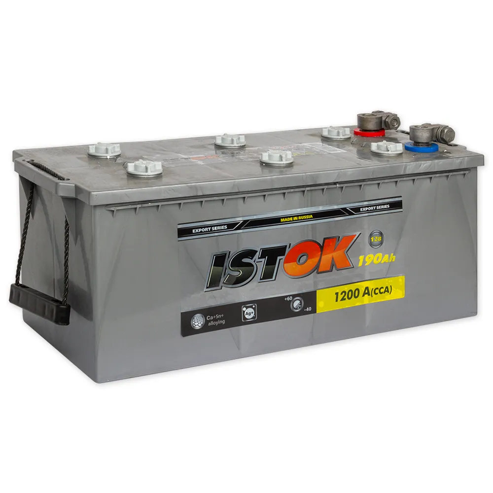 Аккумулятор ISTOK 190 А/ч R+(4) 513x223x217 A EN 1200 А