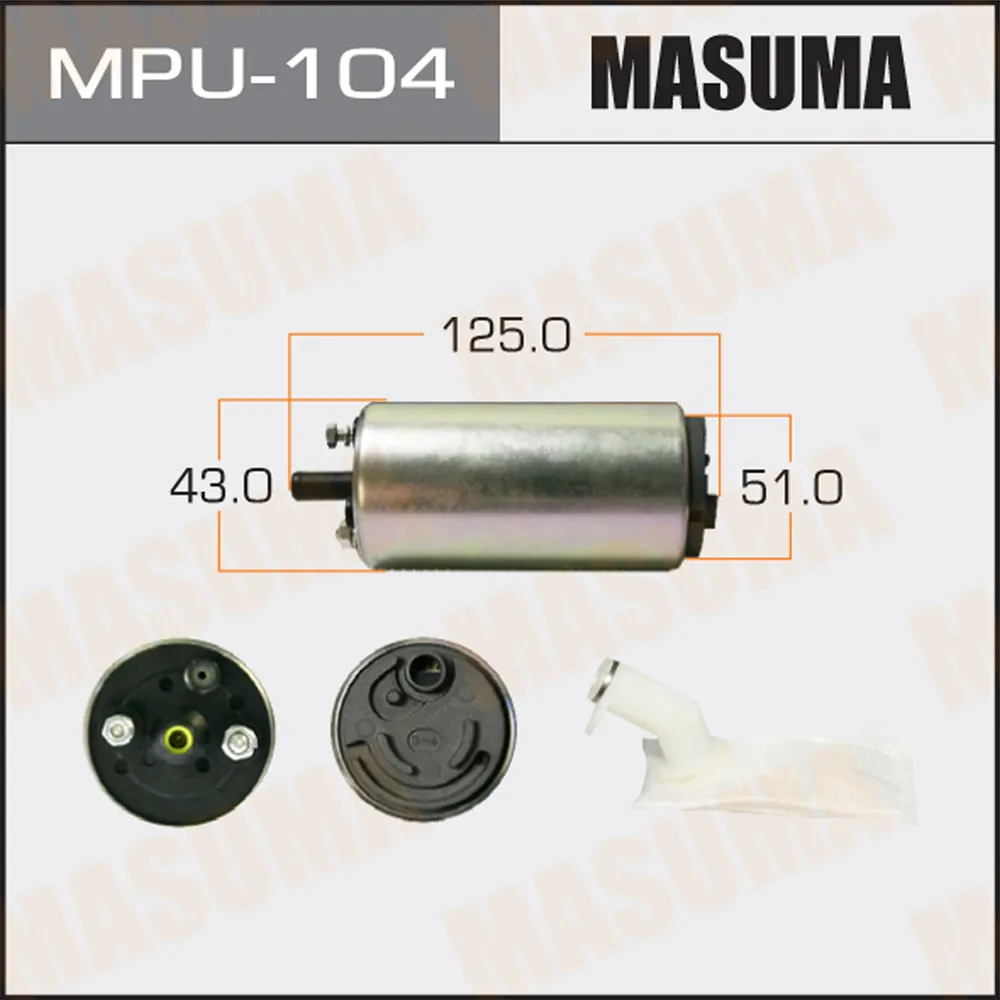 Насос топливный TOYOTA CELSIOR MASUMA MPU-104