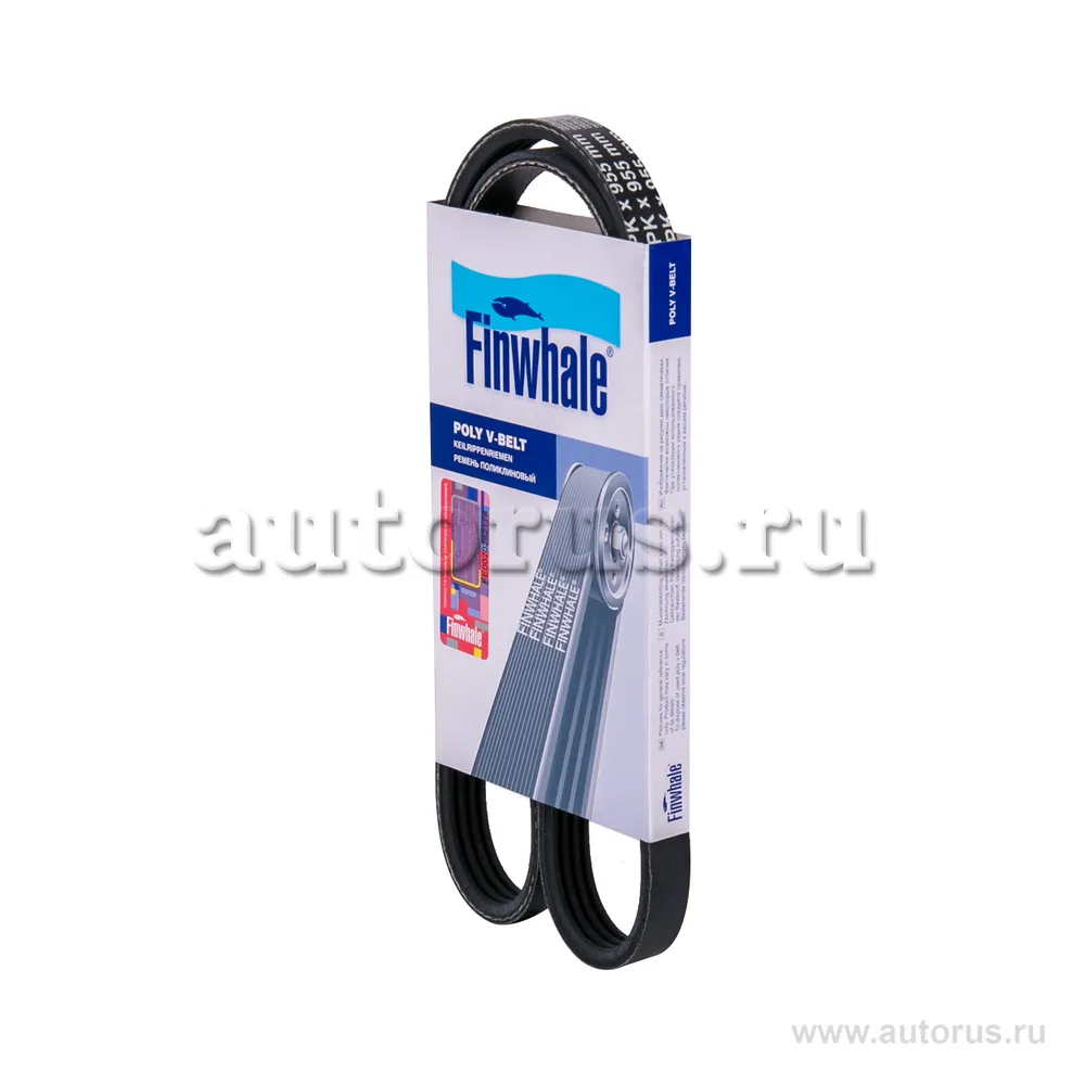 Ремень ГУР и кондиционера Matiz 1.0L, Spark 1.0L FINWHALE BP4PK955
