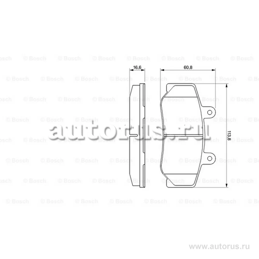 Колодки тормозные VOLVO 740/760/940/960 82-96 передние