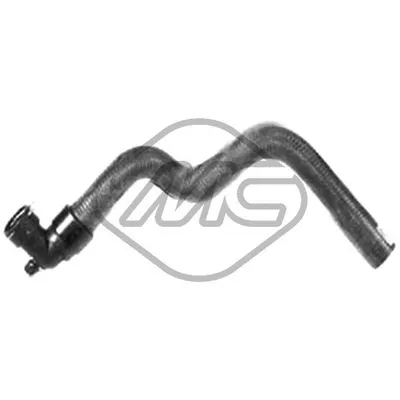 Патрубок радиатора CIT C4/PGT 307 1.4HDI 04- Metalcaucho 09192