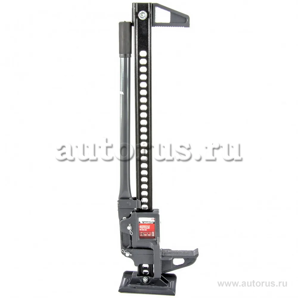 Домкрат реечный, 3 т, высота подъема 135-660 мм, HigH Jack MATRIX 505155 MATRIX 505155