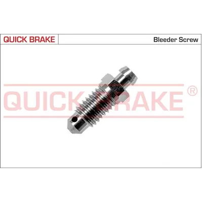 Штуцер прокачной тормозной магистрали QUICK BRAKE 0100