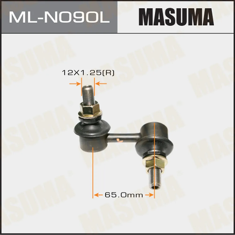 Тяга пер.стабил.лев. NISSAN SERENA C24 99-04 MASUMA MLN090L