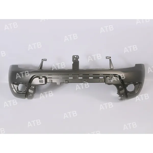 Бампер RENAULT DUSTER 1 2015-2021 рестайлинг передний под ПТФ ATB 1ARD101AF