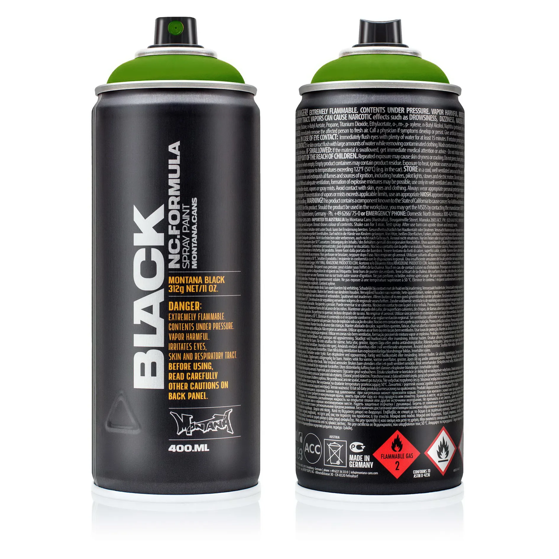 Краска BLACK бостон MONTANA CANS 6055 BLK