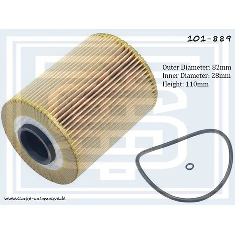 Фильтр масляный BMW M50/M52 E36 / M50 E34 STARKE 101-889