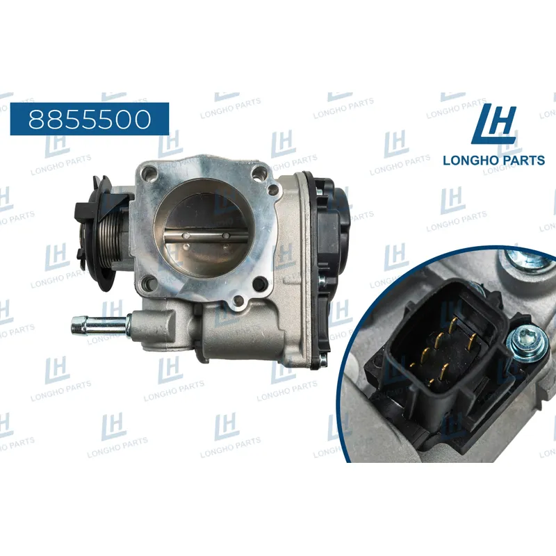 Заслонка дросельная в сборе для Chevrolet Lacetti 96815480 LONGHO 8855500