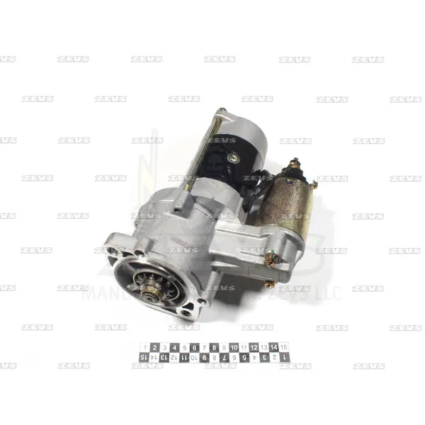 Стартер 4d56 13 зубцов ZEVS QDJ1367
