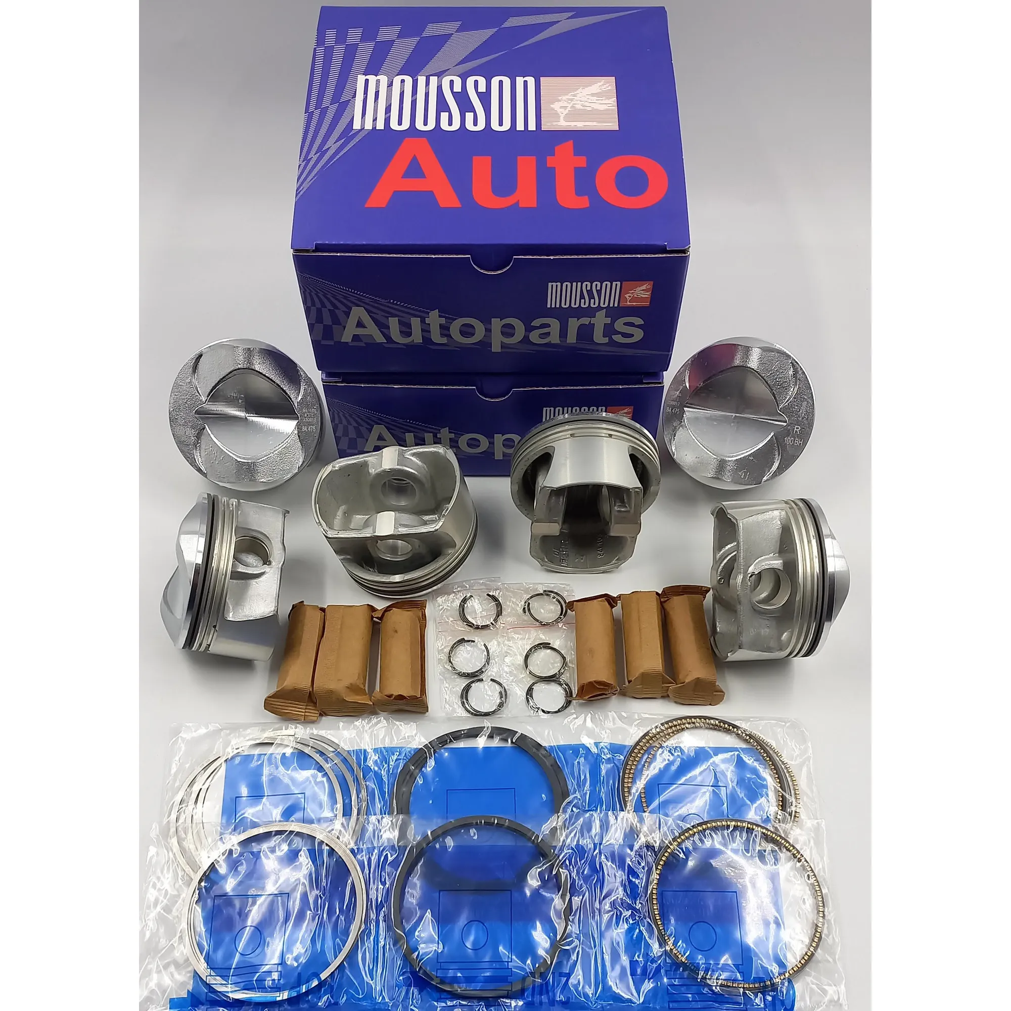 Поршень кольца комплект VW 2.8 EA837 19mm на 1 цилиндр MOUSSON SPR28EA83719STD