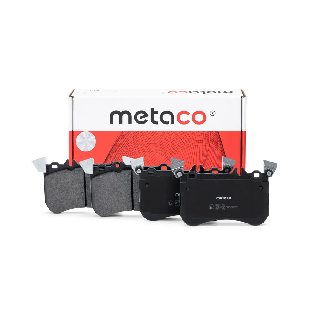 Колодки тормозные передние к-кт MERCEDES BENZ A180/200/250 W176 (2012>) Metaco 3000-780