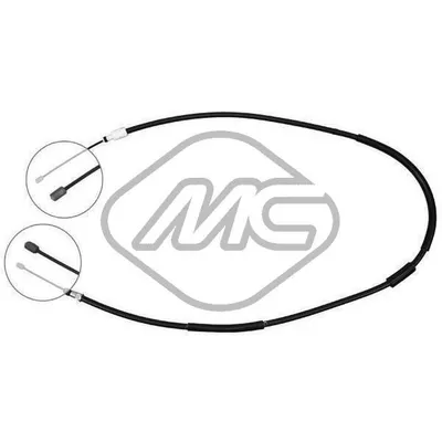 Трос ручника CIT ZX ALL (DISC BRAKE) SX-LH Metalcaucho 80819